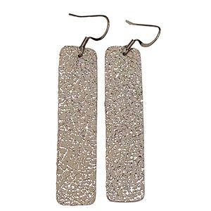 Handmade Leather Dangle Earrings